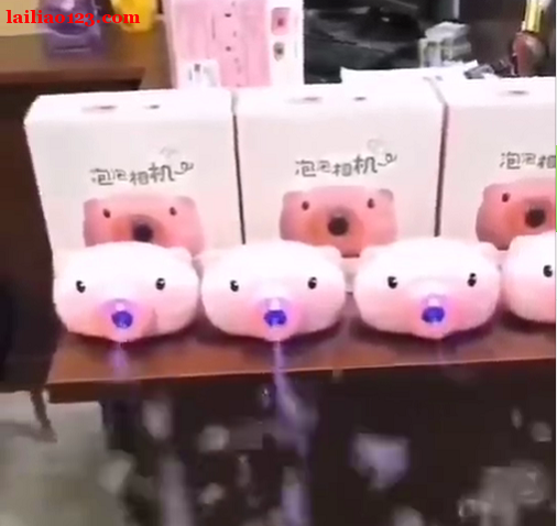 这款泡泡机有10000个订单，找泡泡机工