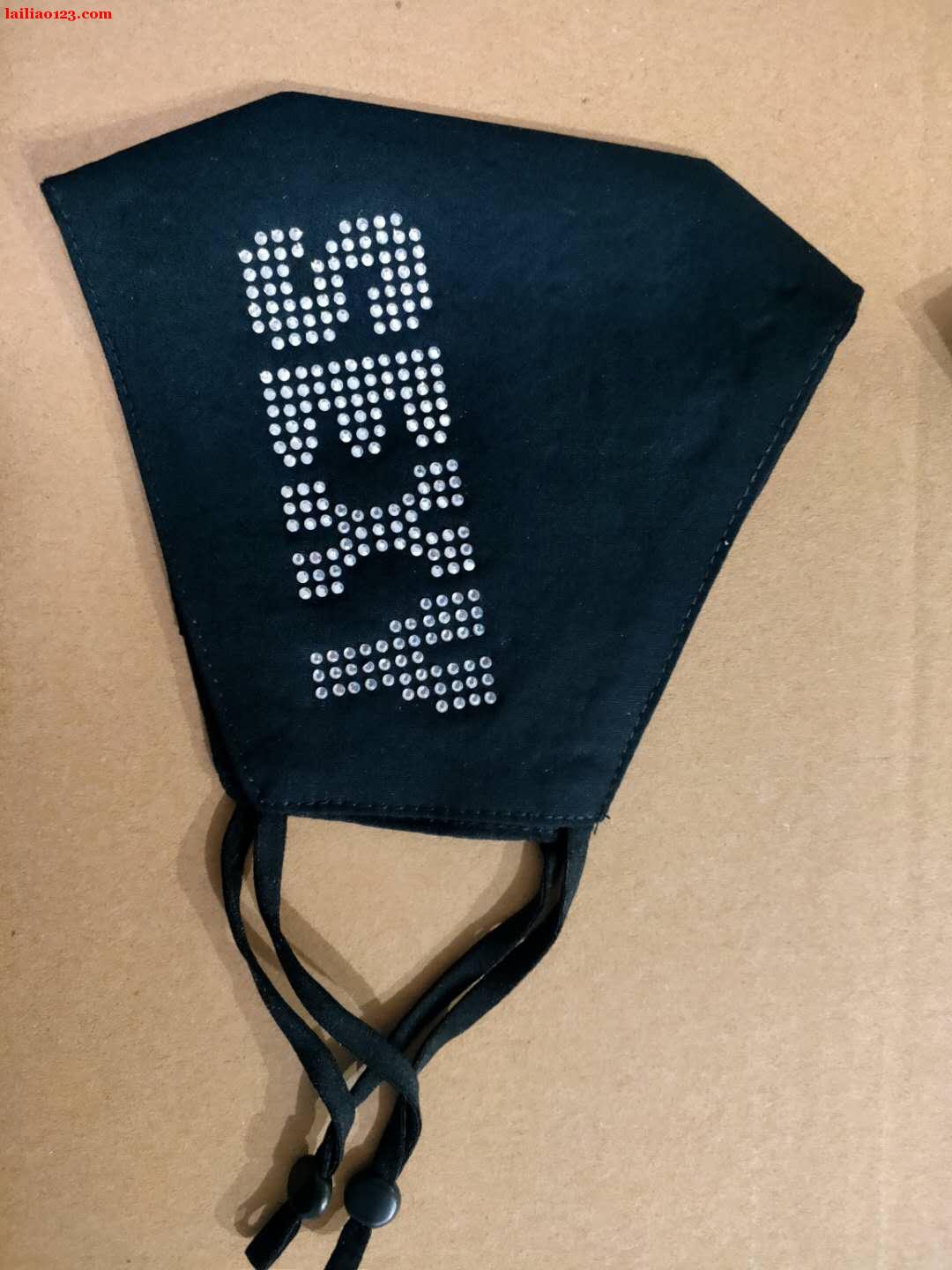 烫钻口罩成品订单外发，