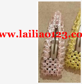 手工串珠发夹外发，寻找加工厂，专业的联系