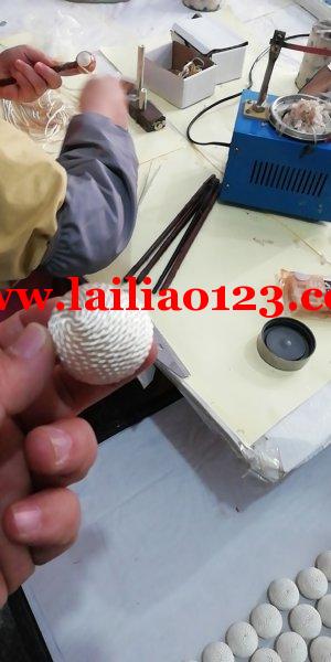 寻找义乌周边的手工加工厂，木珠裹绳子手工