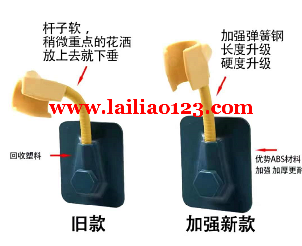 寻找花洒支架厂家，如图，有的联系