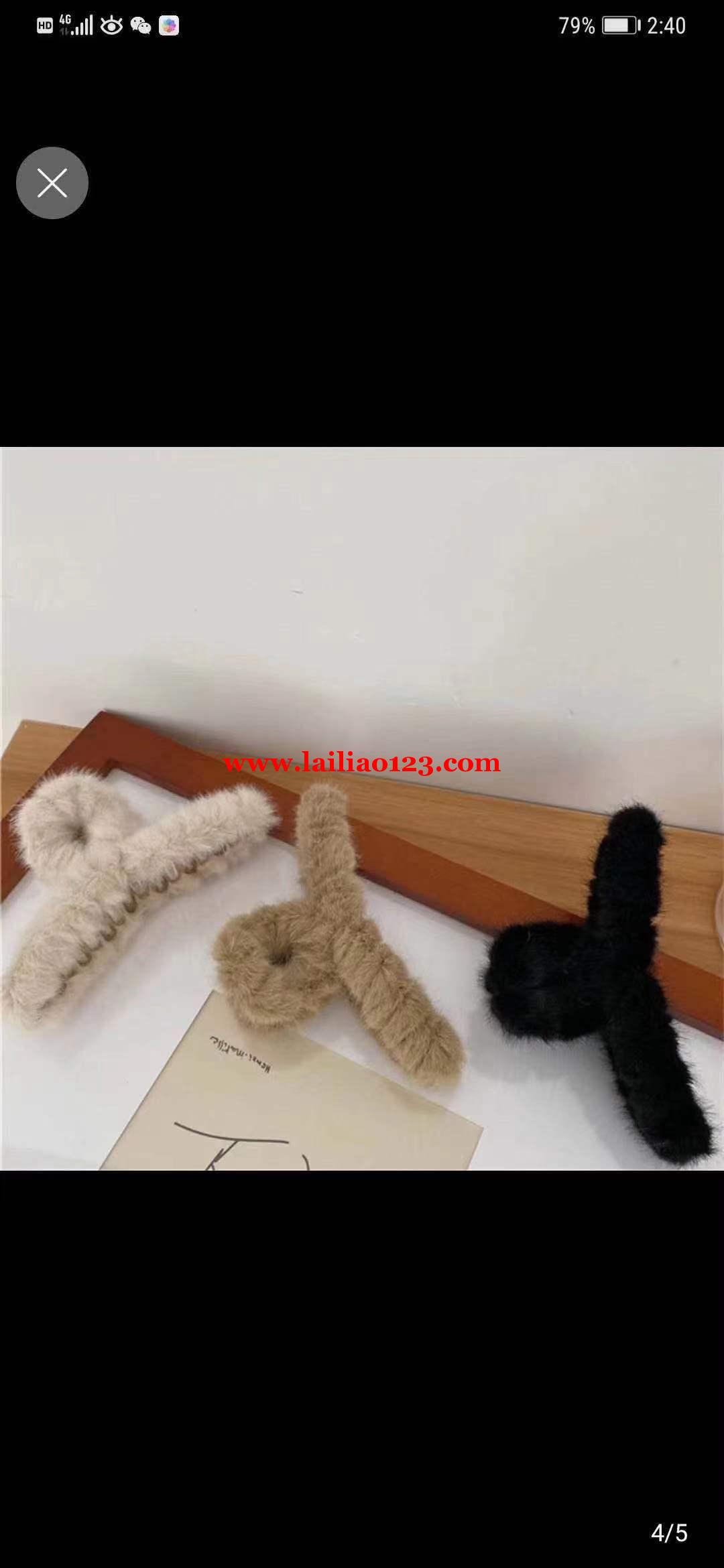 手工绕布发夹外发加工，如图，找会做的加工