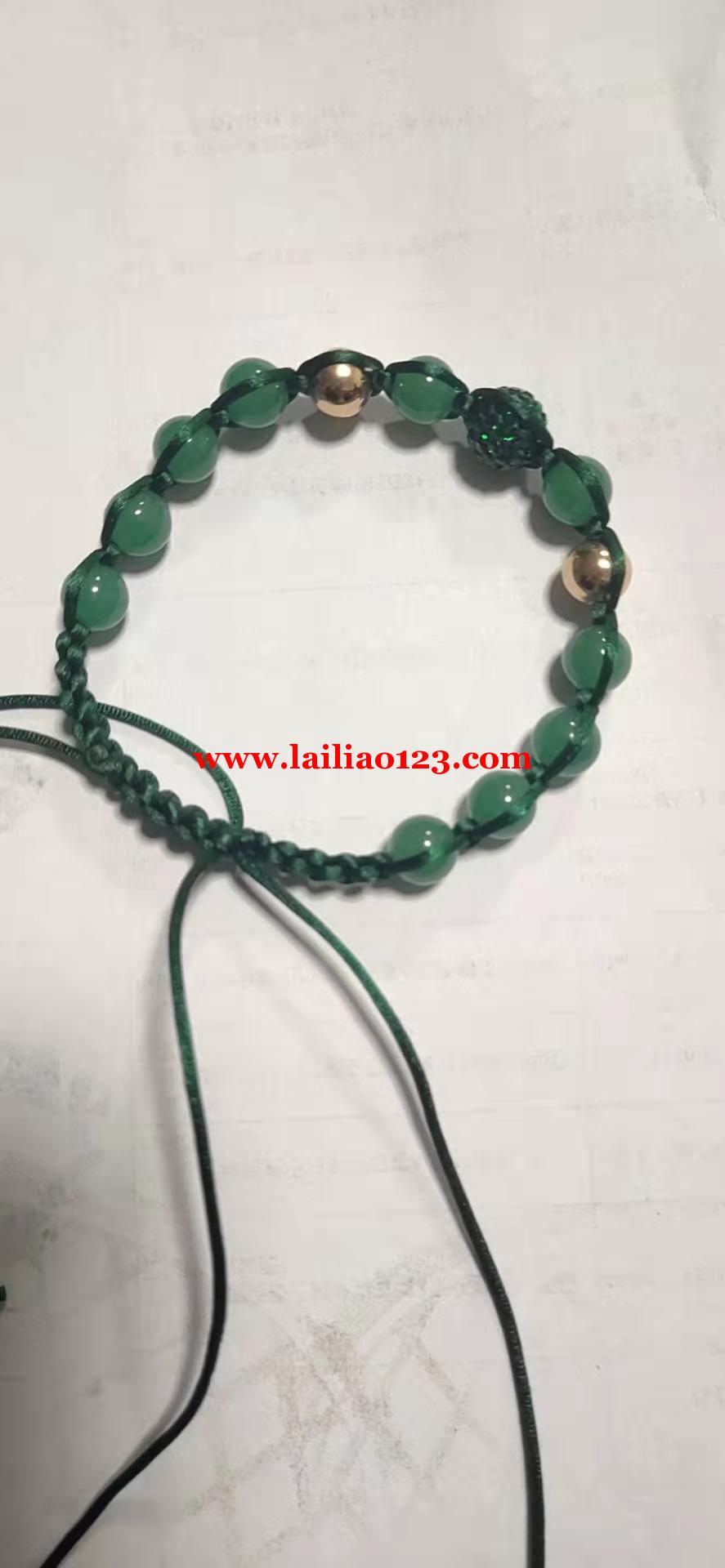 手链编平结手工活加工，会做的加工厂联系我