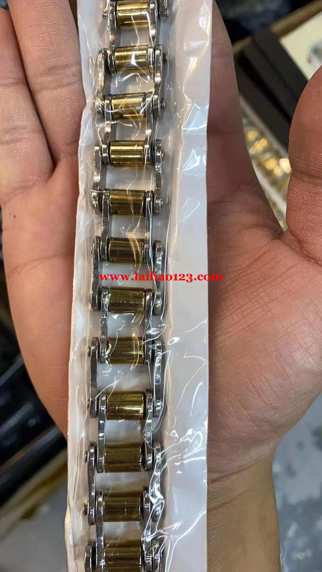 不锈钢摩托手链外发，找有做不锈钢摩托手链