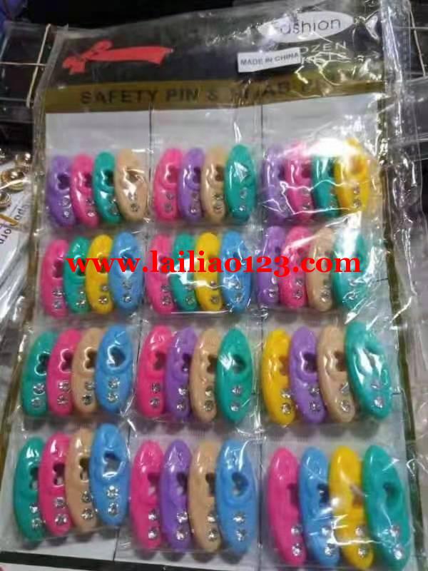 塑料安全别针订单外发，如图，寻找这个塑料