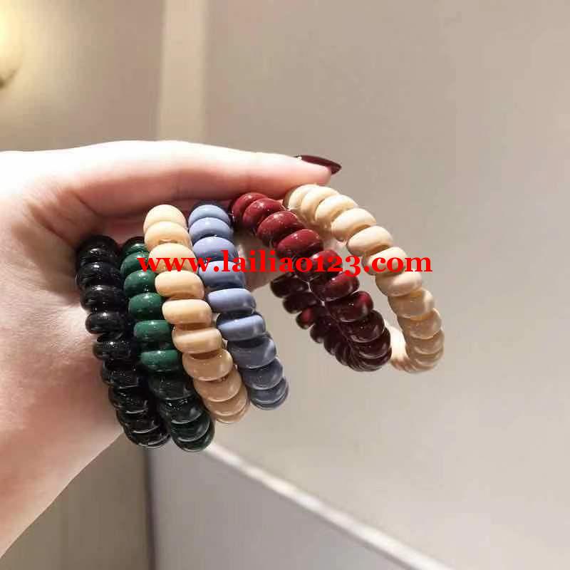 大量电话圈发绳订单寻找厂家，寻找电话圈发