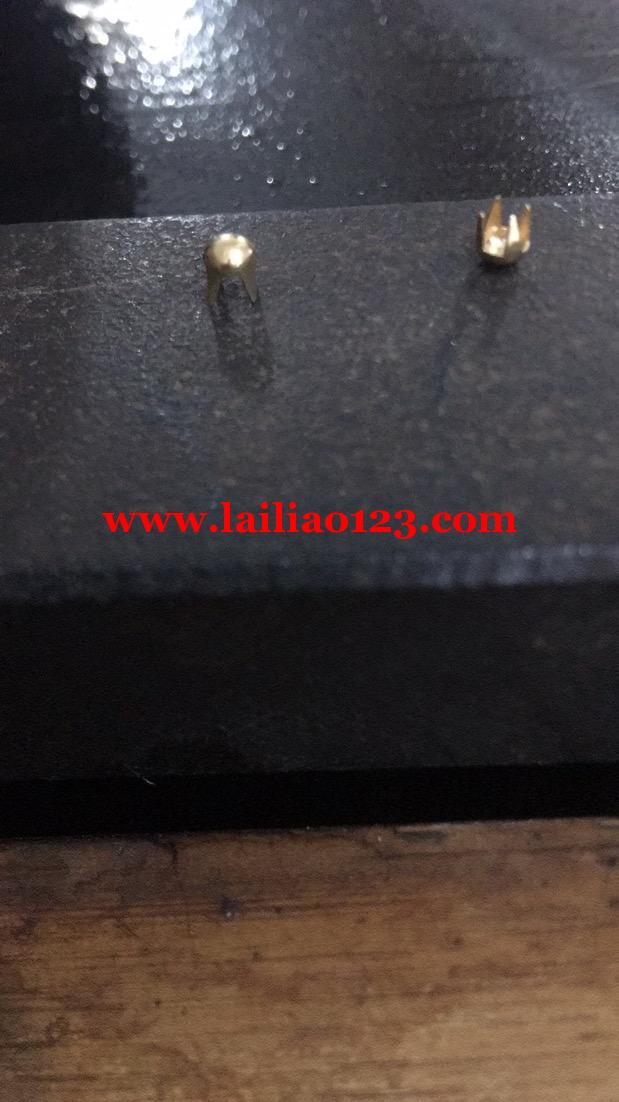 如图，有四爪钉订单外发，谁家有做这个四爪