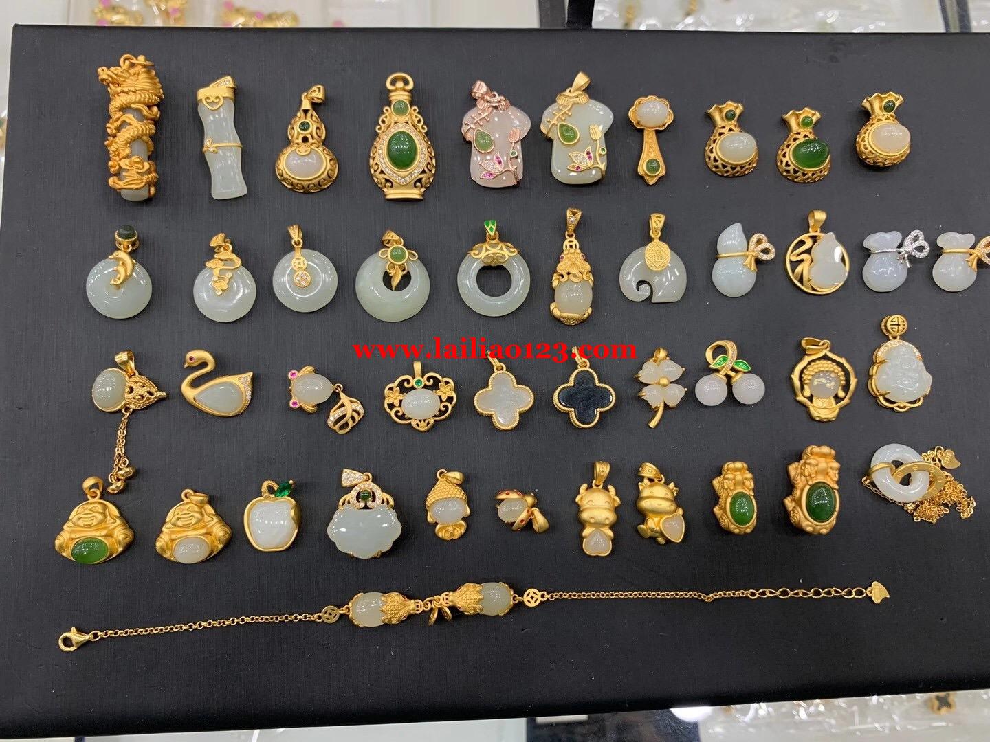 如图，有银镶玉订单，寻找专业做银镶玉的工