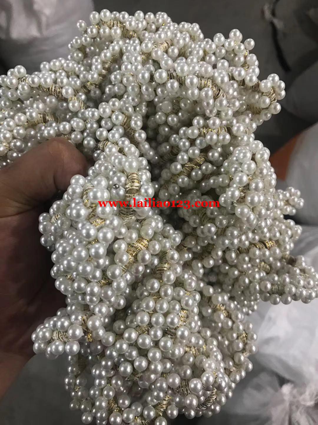 找珍珠发圈订单，寻找包工包料的工厂，可以