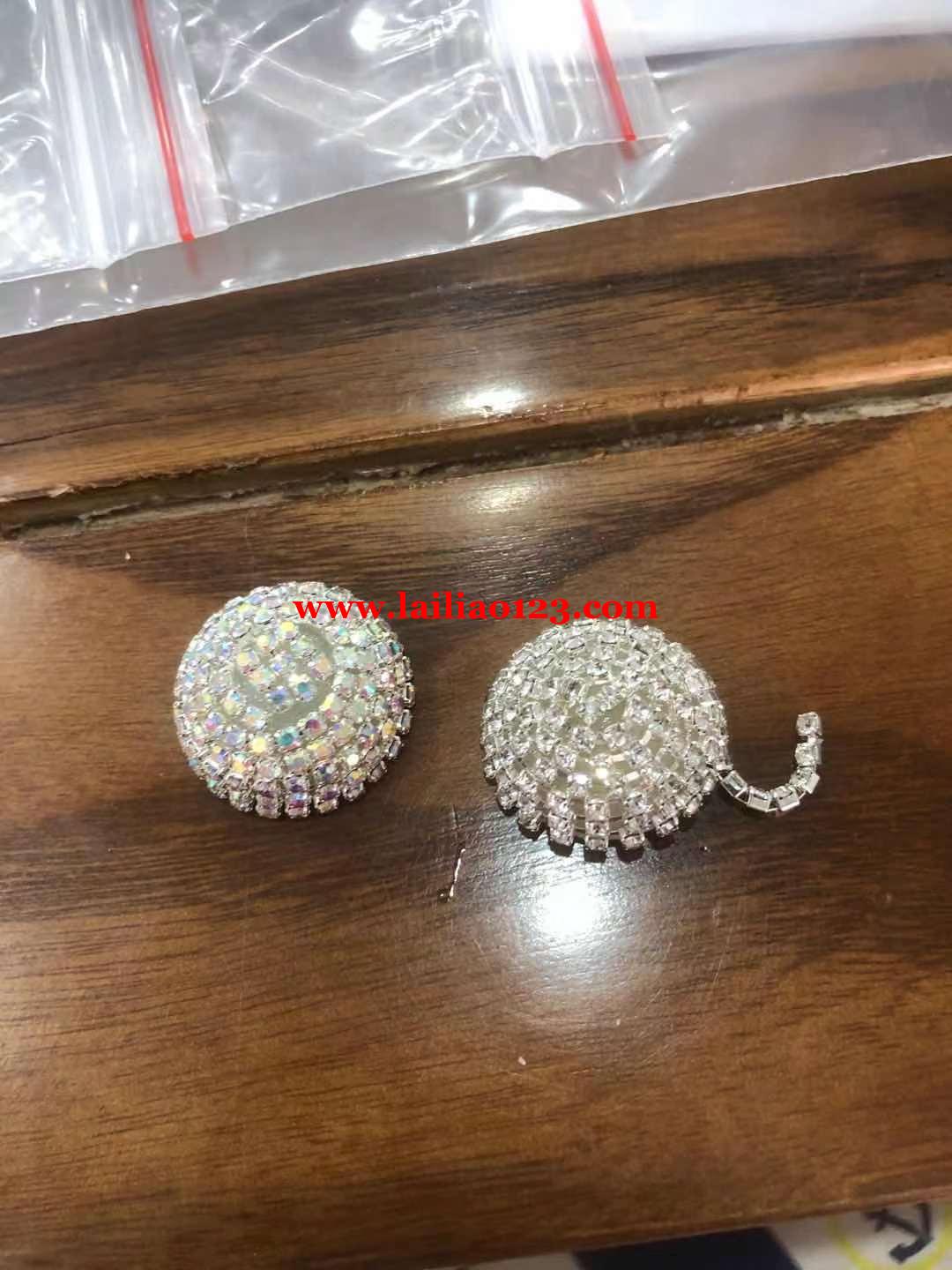 爪链绕半圆珠子订单，能做的工厂联系，长期