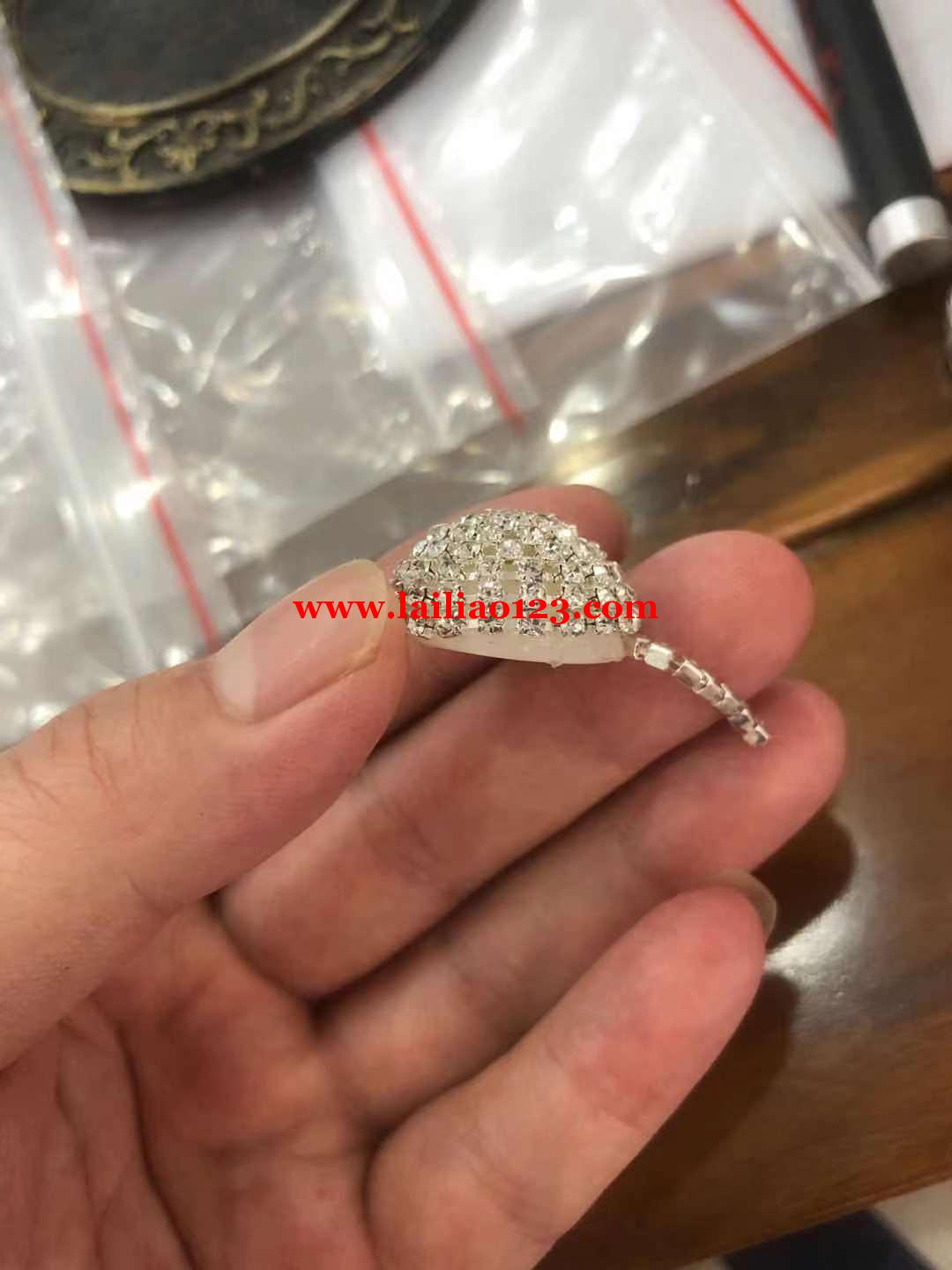 爪链绕半圆珠子订单，能做的工厂联系，长期