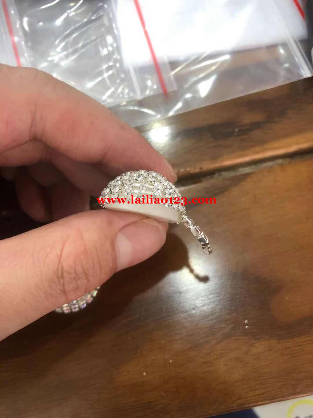 爪链绕半圆珠子订单，能做的工厂联系，长期