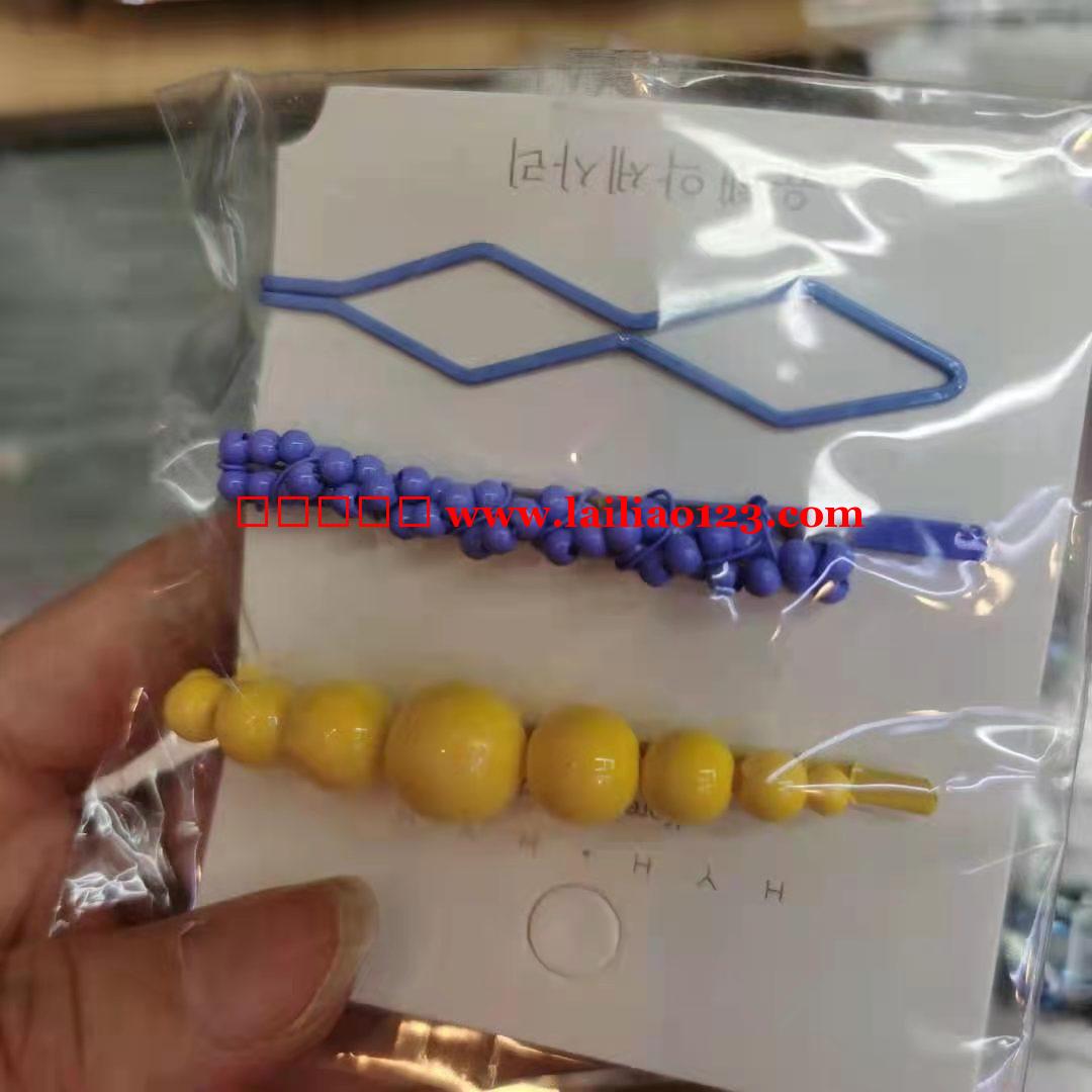 发饰外发，找厂家每款7500个，可以做的