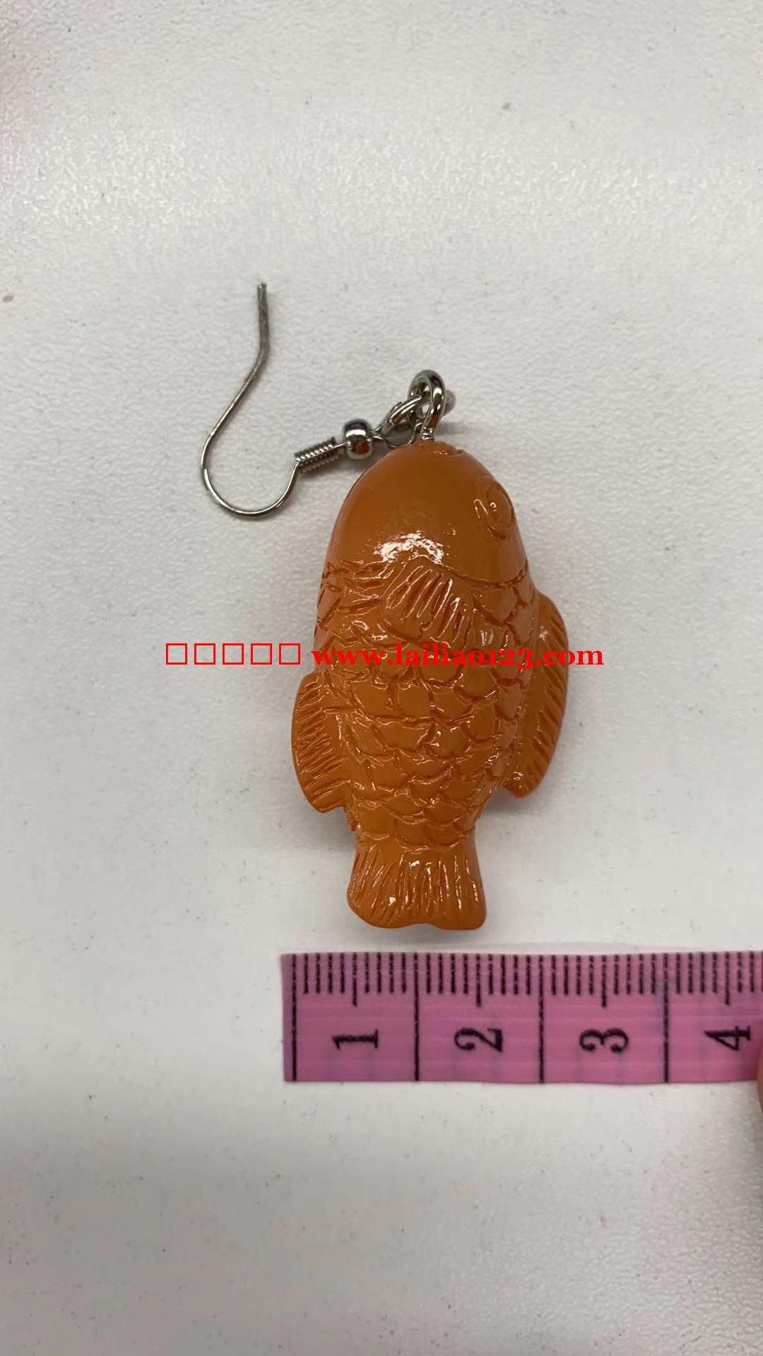 如图树脂配件(立体的鱼)，数量3千个，能