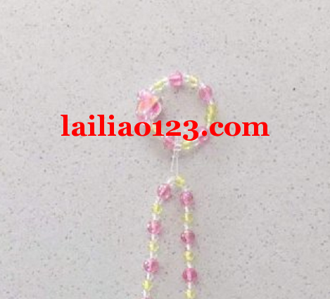 串珠子还要打结的手工活外发，这样的