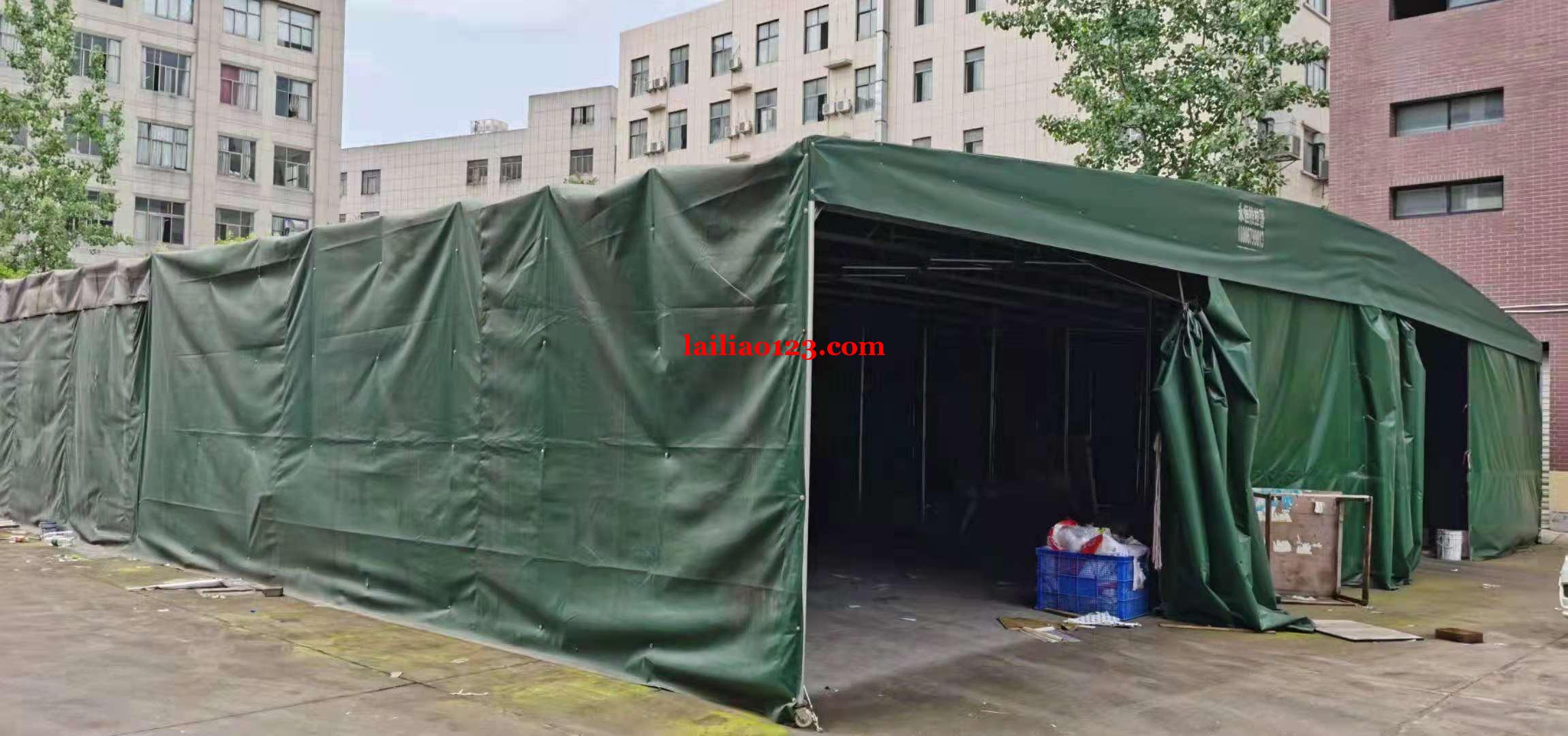 转让二手油布钢架大棚，（规格：长19米x