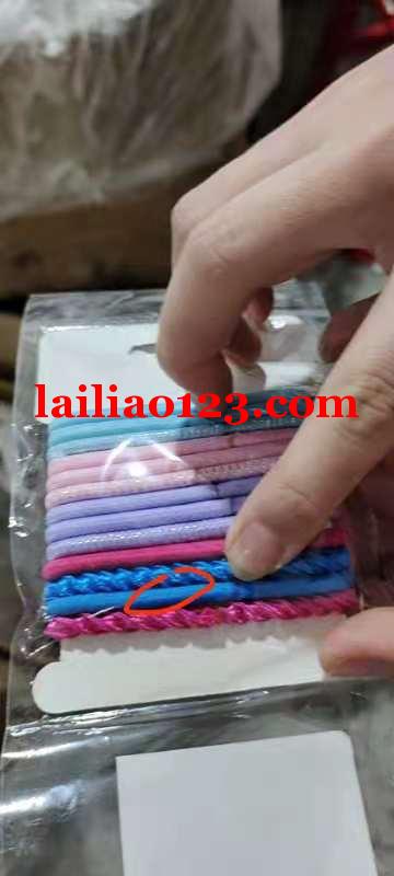 手工活订单，找专业的皮筋包装加工点，单款