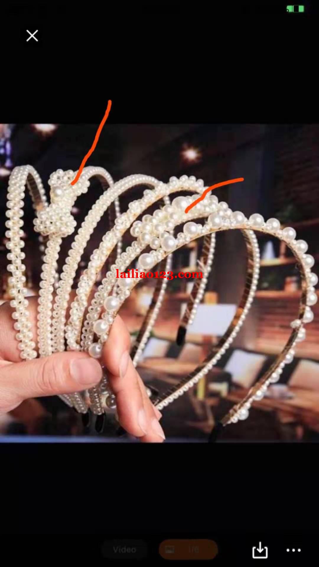 如图，这个蝴蝶结发箍谁家有，有的联系我