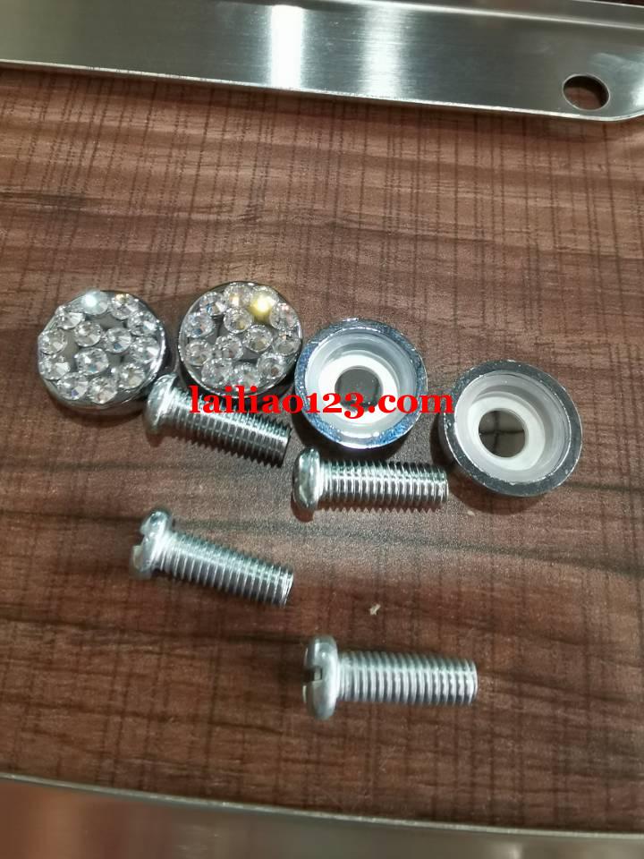 需要美国不锈钢车牌不用钻也可以北苑姜小姐
