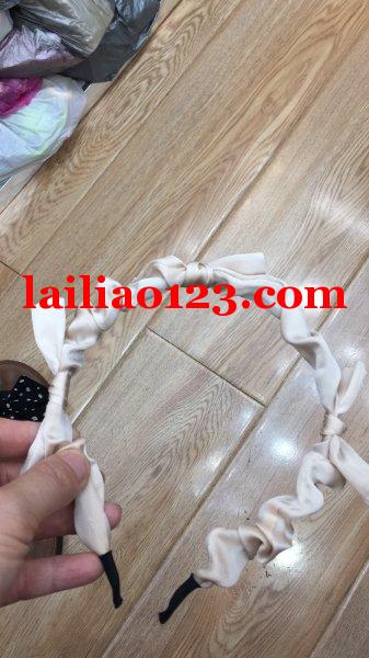 布艺头箍外发加工，如图，头箍，谁会做吗？