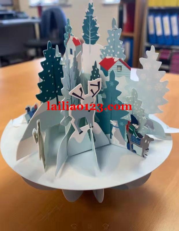 3D的折叠纸订单，寻找工厂，可以做的联系