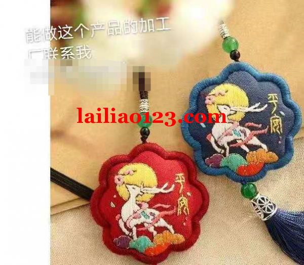 刺绣订单外发加工，如图，寻找加工厂，有意