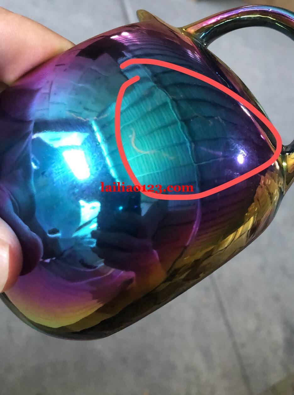 公司寻找可以涂掉这种划痕的喷漆厂，杯子表