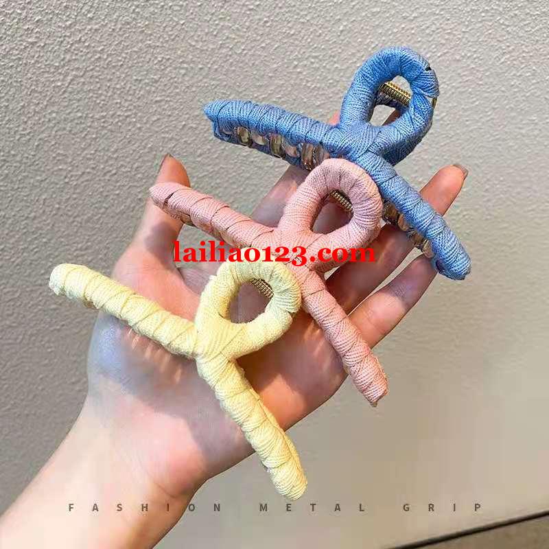 手工活外发，这个夹子外面绑布，可以做的联