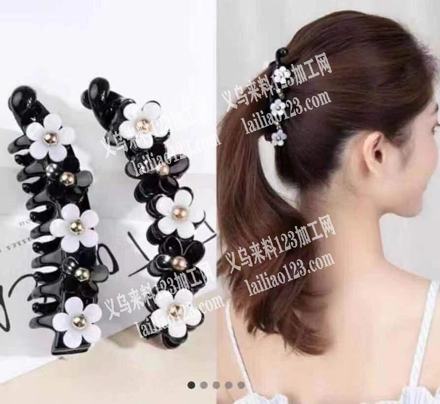 爆款发夹成品订单寻找工厂，如图，源头厂家