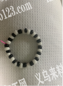 手工活外发，小孩手链弹力线穿35颗珠子左