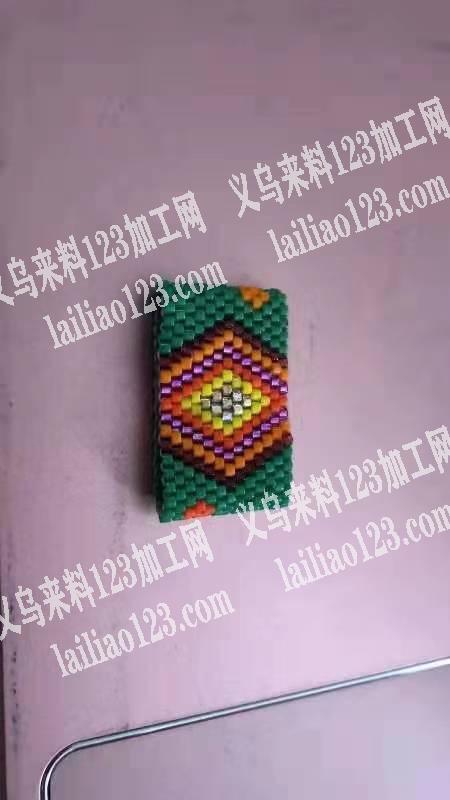 串米珠错位编织手工活，寻找义乌的加工厂，