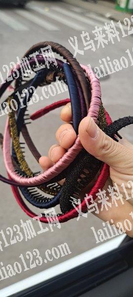 寻找义乌能做这种发带的平车加工厂，可以做