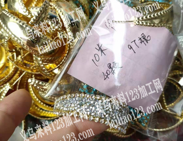 有手工活订单，福田市场有如图粘胶钻手工活