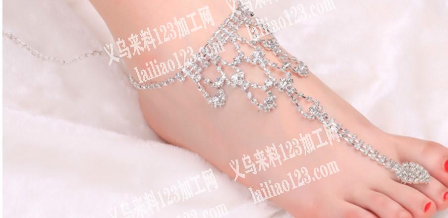 手链订单外发，有如图手背链的加工厂联系我