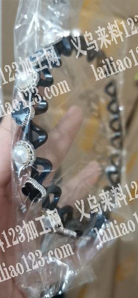 如图，寻义乌加工厂，做图片这款发箍，长期