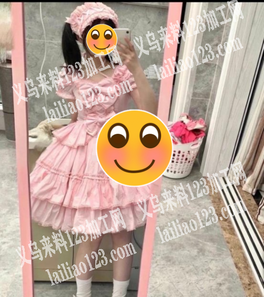 公主裙外发加工，做整件来的。时尚女装，寻