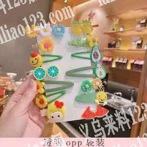 发夹订单外发，找做这套装的厂家，非厂家勿
