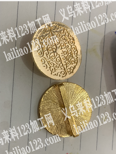 电镀外发，40000个3厘米圆牌找镀真金