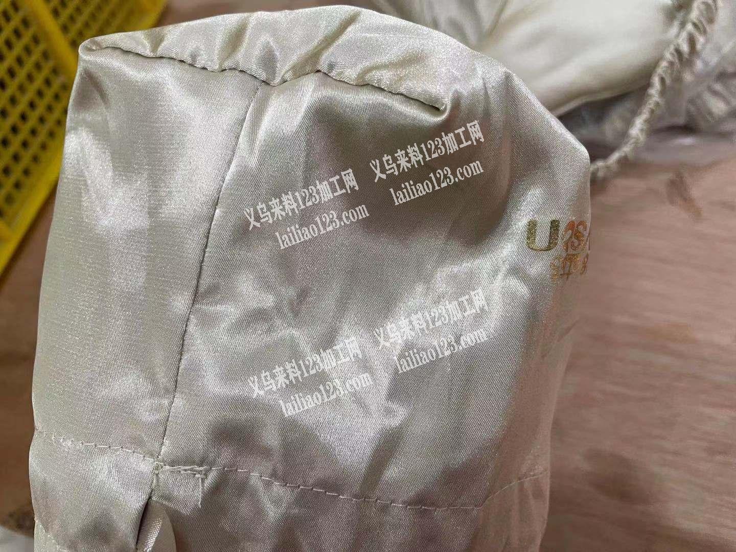 简单布艺束口袋外发加工，找加工厂，有货外