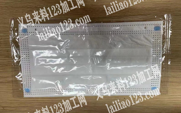 口罩包装加工活外发，如图，全自动机器单片