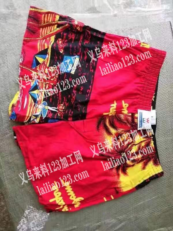 寻找短裤服装加工厂联系我，长期有货，量大