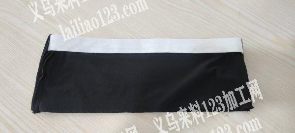 平车活外发，做腰头外发加工。如图，牛奶丝