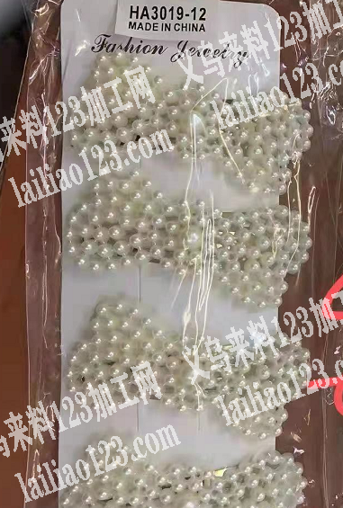 福田市场寻找，如图珍珠发夹厂家，有订单