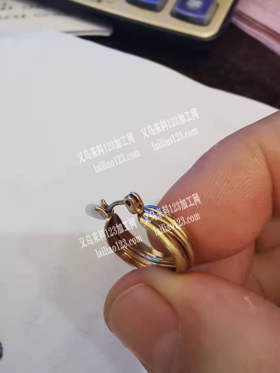 耳环订单，这个铁皮的耳环谁家能做，有的联