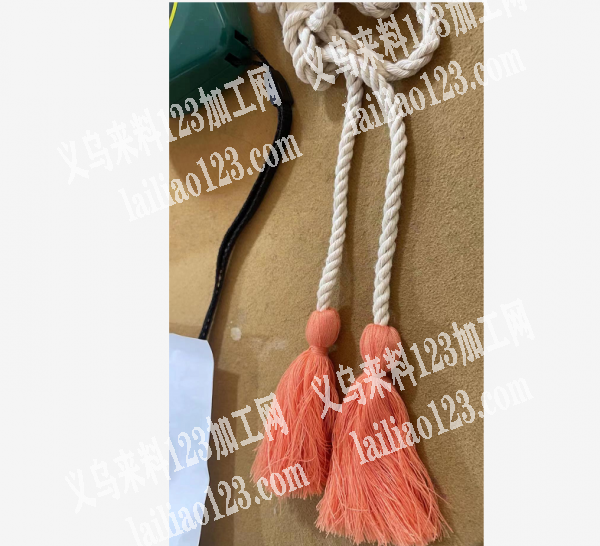 编绳流苏会做的联系我，长期合作的