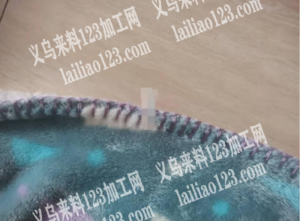 毛绒毯子寻找工厂，如图，哪家能做？请联系