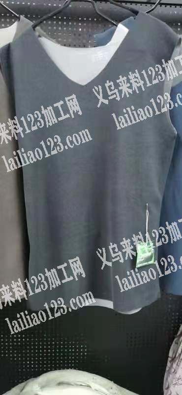 德绒无痕男背心订单寻找厂家，如图，哪位老