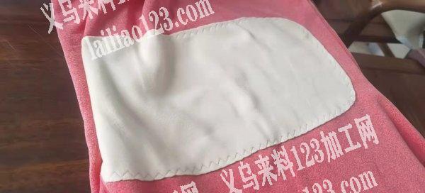 如图，30万件帖护片外发加工