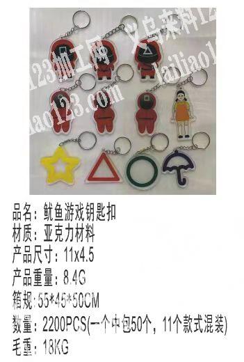 钥匙扣订单外发，如图，寻挂钥匙扣的加工厂