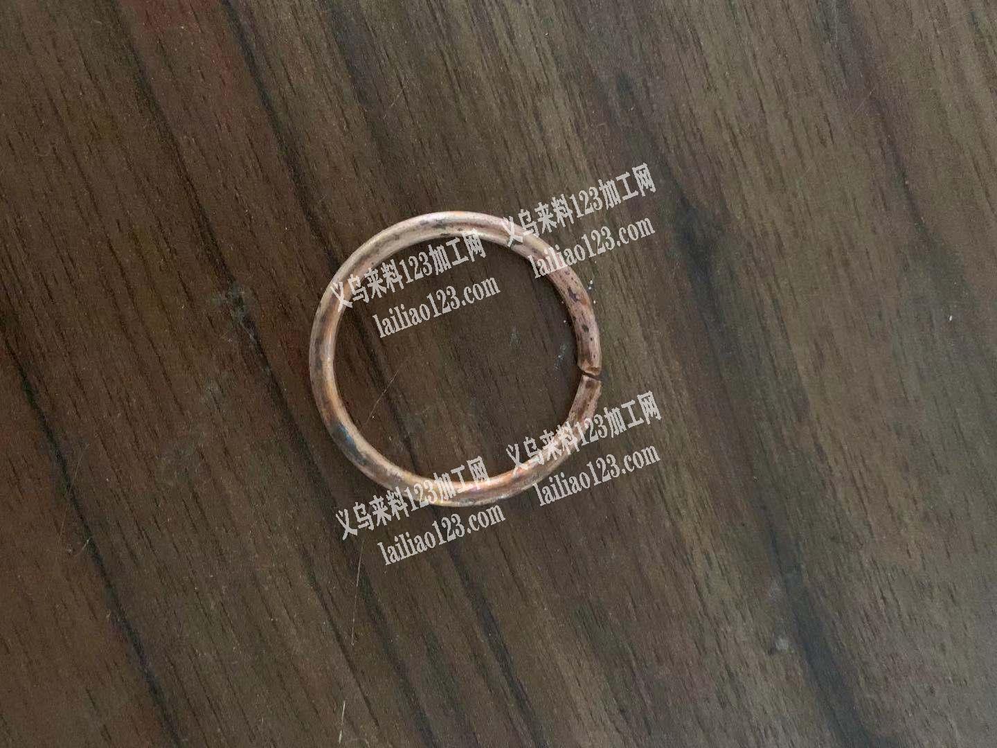 有十几万个直径5cm的铁圈要滚镀碱铜，(